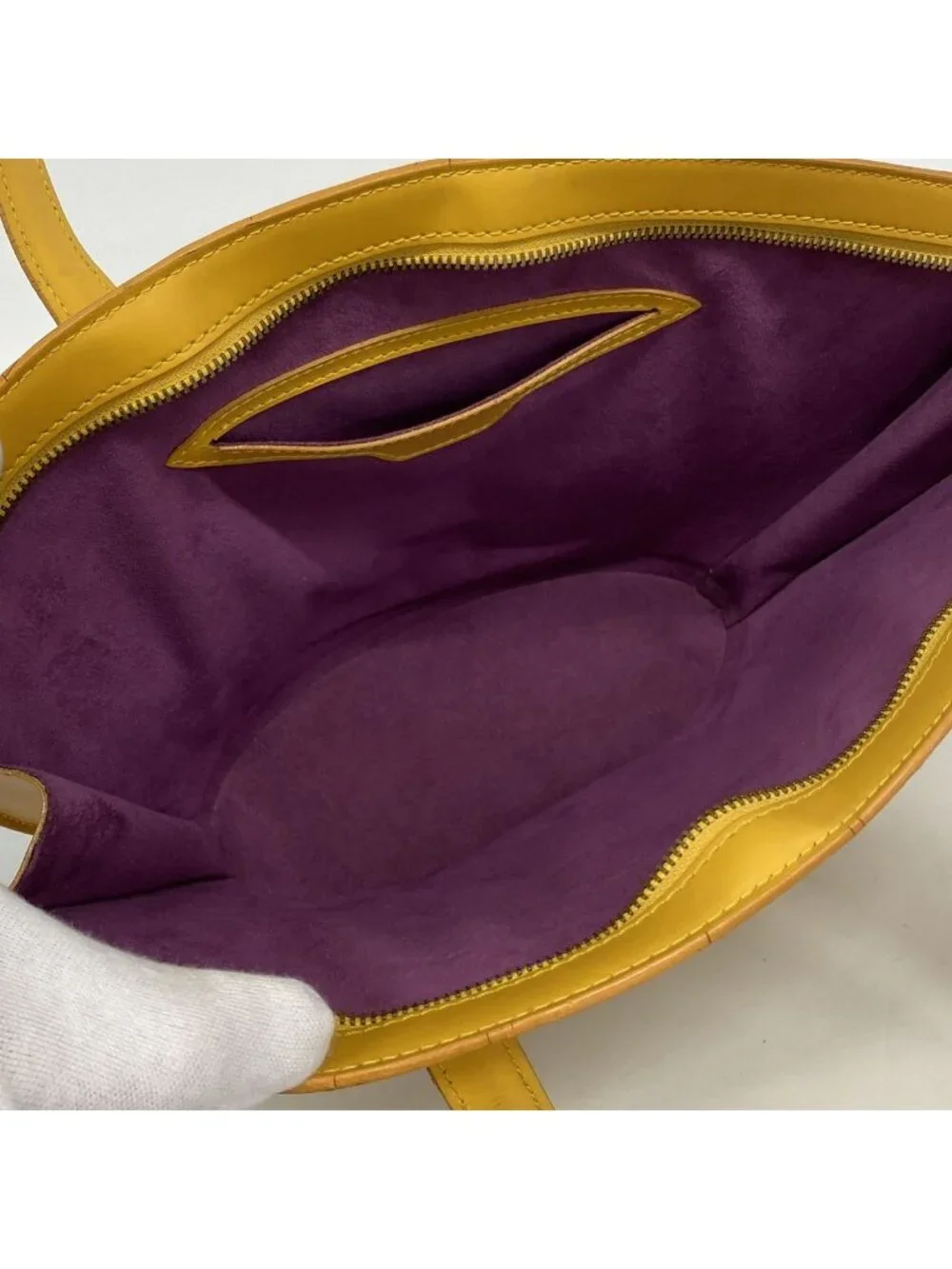 Louis Vuitton Handbag Epi Saint Jacques Jaune
